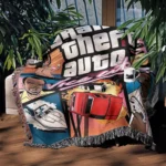 GTA Vice City Woven Tapestry Throw Blanket – Epic Wall Rug, Cozy Room Decor, Home Decor Accent - Image 3