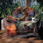 Hades Woven Tapestry Throw Blanket – Cool Wall Art, Room Decor, Collectible Accent, Home Decor - Image 3