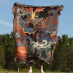 Hades Woven Tapestry Throw Blanket – Cool Wall Art, Room Decor, Collectible Accent, Home Decor - Image 4