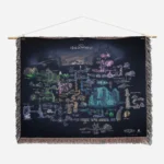 Hollow Game Woven Tapestry Throw Blanket – Stylish Wall Rug, Cozy Room Decor, Perfect Gift - Image 2