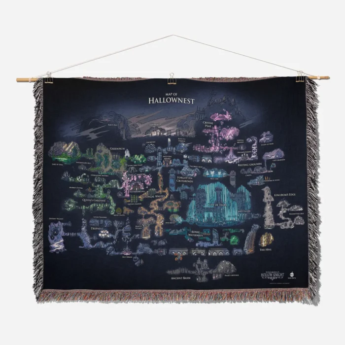 Hollow Game Woven Tapestry Throw Blanket – Stylish Wall Rug, Cozy Room Decor, Perfect Gift - Image 2