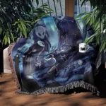 Hollow Game Woven Tapestry Throw Blanket – Unique Wall Art, Room Decor, Cozy Home Decor, Perfect Gift - Image 3