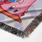 Kirby Retro Woven Tapestry Throw Blanket – Stylish Wall Rug, Room Decor, Collectible Merch - Image 6