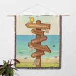 ACNH Woven Tapestry Throw Blanket – Vibrant Wall Rug, Room & Home Decor, Cozy Throw - Image 2