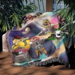Mario Kart Woven Tapestry Throw Blanket – Fun Wall Art, Cozy Room Decor, Home Decor, Perfect Gift - Image 3
