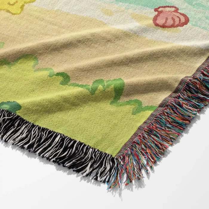 ACNH Woven Tapestry Throw Blanket – Vibrant Wall Rug, Room & Home Decor, Cozy Throw - Image 6