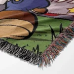 Mario Woven Tapestry Throw Blanket – Cute Wall Art, Room Decor, Picnic Mat, Perfect Collectible - Image 6