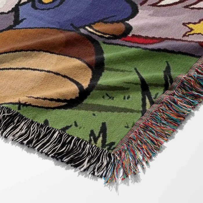 Mario Woven Tapestry Throw Blanket – Cute Wall Art, Room Decor, Picnic Mat, Perfect Collectible - Image 6