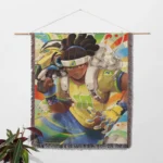 OW Lucio Woven Tapestry Throw Blanket – Epic Wall Art, Room Decor, Cozy Home Decor, Perfect Gift - Image 2