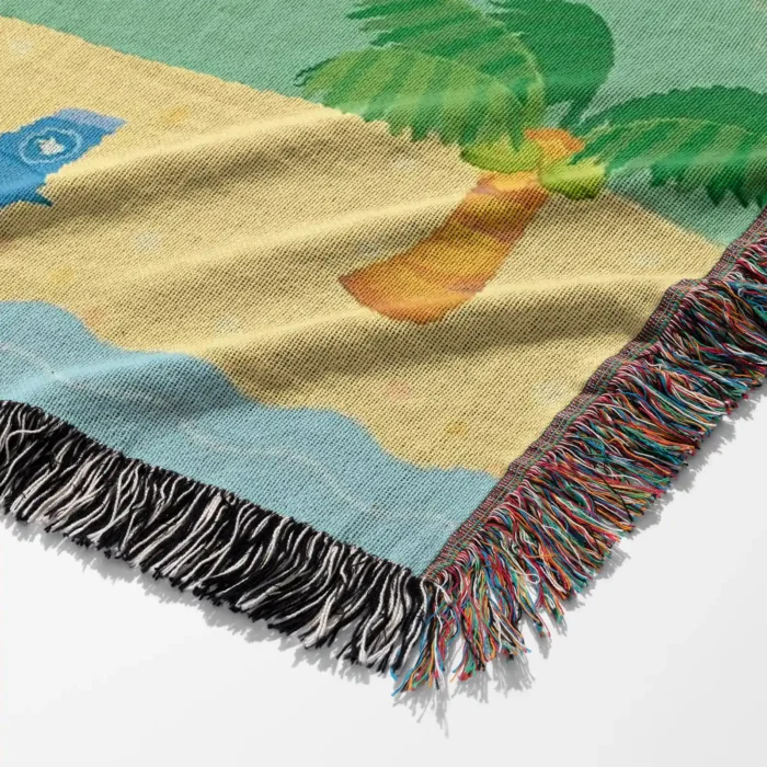 ACNH Woven Tapestry Throw Blanket – Popular Wall Hanging, Room & Home Decor, Fun Gift - Image 6