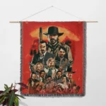 RDR Woven Tapestry Throw Blanket – Epic Wall Art, Room Decor, Cozy Home Decor, Perfect Gift - Image 2