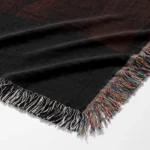 Silent Woven Tapestry Throw Blanket – Dark Wall Rug, Room Decor, Collectible Accent, Home Decor - Image 6