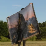 Skyrim Woven Tapestry Throw Blanket – Stylish Wall Rug, Room Decor, Collectible Merch - Image 3