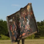 Witcher Woven Tapestry Throw Blanket – Epic Wall Rug, Room Decor, Collectible Merch - Image 3
