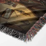 Witcher Woven Tapestry Throw Blanket – Epic Wall Rug, Room Decor, Collectible Merch - Image 6