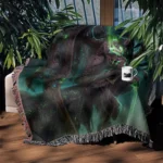 WOW Illidan Woven Tapestry Throw Blanket – Epic Wall Rug, Room Decor, Cozy Home Decor, Collectible - Image 3