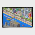 Embrace the pixelated world of *San Andreas* with this fun retro rug. Perfect for bedrooms or as merch, it adds a playful, nostalgic touch to your space, perfect for fans of the game.