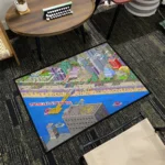 GTA Pixel San Andreas Rug – Fun Retro Rug for Bedroom or Merch - Image 2