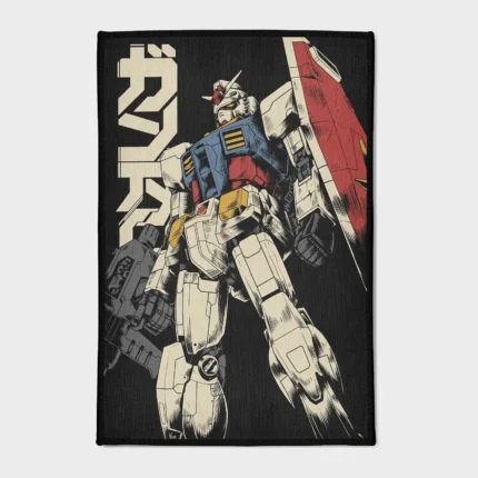 Step into the world of *Gundam* with this classic RX-78-2 rug. Ideal for your gaming room or as a collector’s bedroom piece, it brings a bold, iconic vibe to your space.