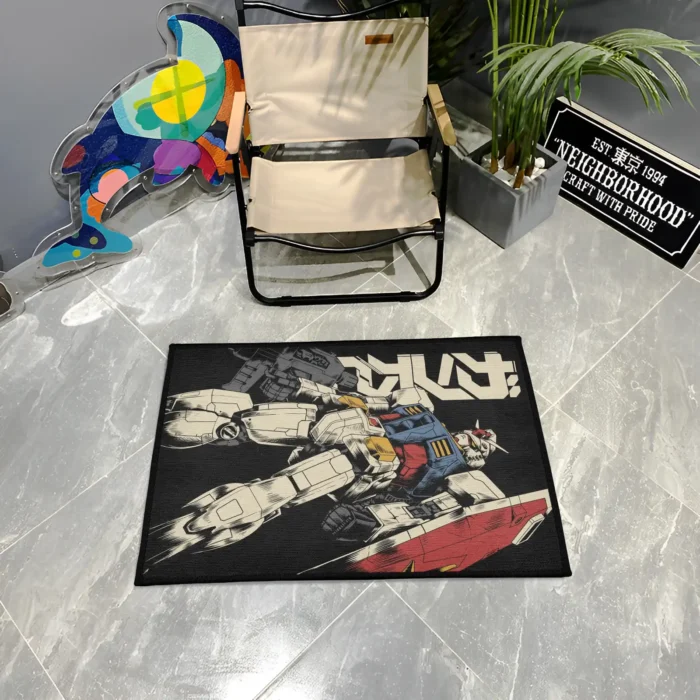 RX-78-2 Rug – Classic Gdam Rug for Gaming Room or Collector’s Bedroom - Image 3