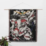Gdam Woven Tapestry Throw Blanket – Iconic Wall Art, Room & Home Decor, Collectible Gift - Image 2