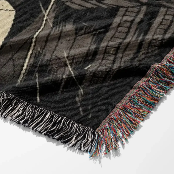 Gdam Woven Tapestry Throw Blanket – Stylish Wall Rug, Room & Home Decor, Home Accent - Image 6