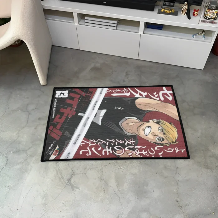 Atsumu Miya Rug – Cool Haikyuu Carpet for Boys Bedroom or Otaku Decor - Image 3