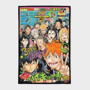 For fans of *Haikyuu!!*, this epic rug adds a dynamic touch to your gaming room or as a fan gift. It’s perfect for volleyball lovers looking to showcase their fandom.