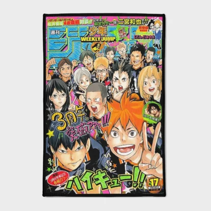 For fans of *Haikyuu!!*, this epic rug adds a dynamic touch to your gaming room or as a fan gift. It’s perfect for volleyball lovers looking to showcase their fandom.