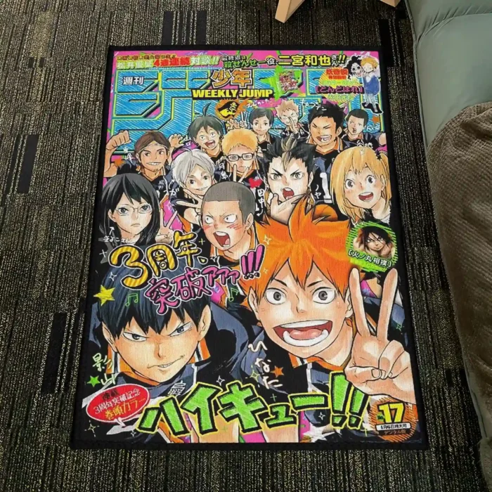 Haikyuu Rug – Epic Carpet for Gaming Room or Fan Gift - Image 4