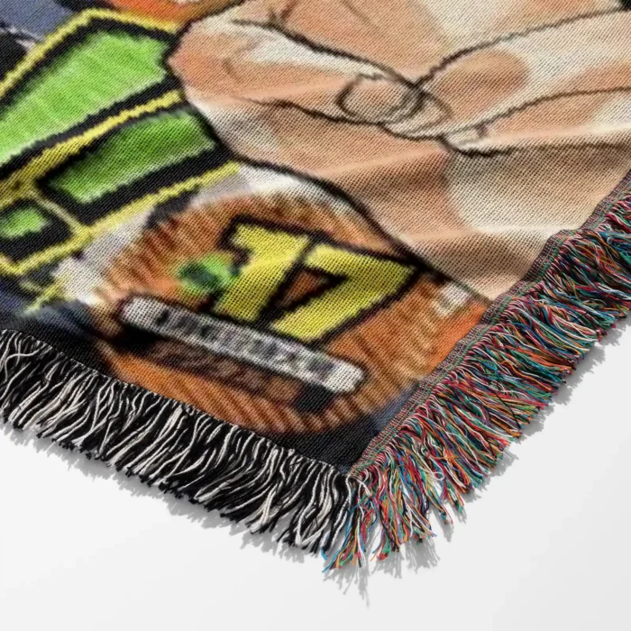 Haikyuu Manga Cover Woven Tapestry Throw Blanket – Unique Throw, Room & Home Decor, Anime Fan Gift - Image 6