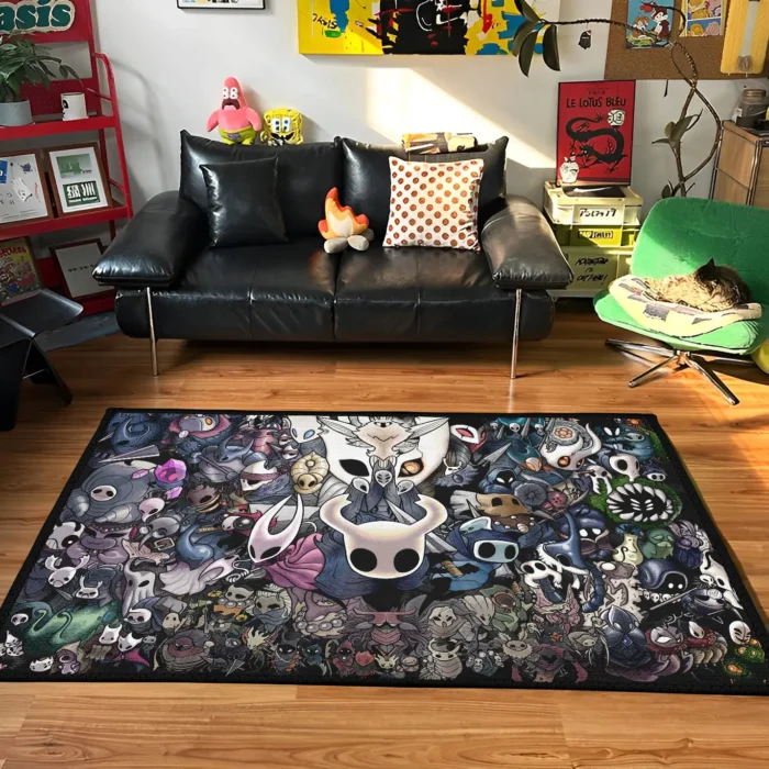 Hollow Knight Rug – Stylish Indie Rug for Gaming Setup or Fans - Image 2