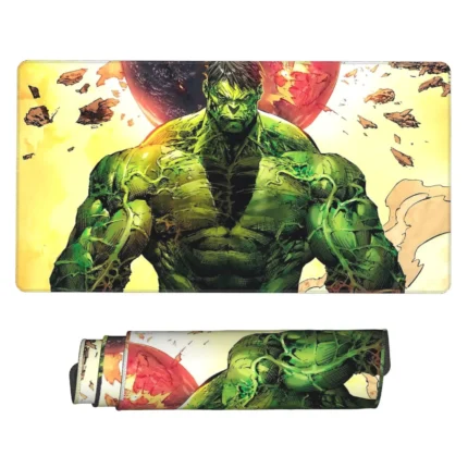 This Hulk mouse pad is an epic superhero-themed desk mat, perfect for gaming rooms, otaku setups, or collector displays. A must-have for Marvel fans.