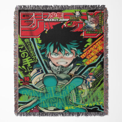 Hunter x Hunter woven tapestry throw blanket, classic wall art and room decor, an ideal gift for fans of the Hunter x Hunter anime series.