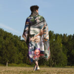 HxH Anime Woven Tapestry Throw Blanket – Versatile Room Decor, Wall Hanging & Home Accent - Image 5