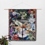 HxH Anime Woven Tapestry Throw Blanket – Versatile Room Decor, Wall Hanging & Home Accent - Image 2