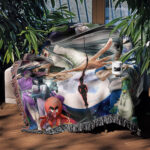 HxH Anime Woven Tapestry Throw Blanket – Versatile Room Decor, Wall Hanging & Home Accent - Image 3