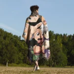 HxH Anime Woven Tapestry Throw Blanket - Cool Anime Room Decor Wall Art Rug Gift Idea - Image 5
