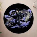 Chrollo Round Rug – Stylish Carpet for Room Decor or Collector Display - Image 4