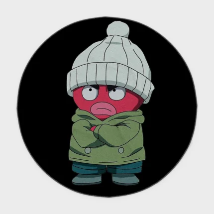 Bring the unique world of *Hunter x Hunter* into your space with this Ikalgo round rug. Perfect for boys' rooms or cozy room decor, it adds an unusual and quirky vibe to any space.