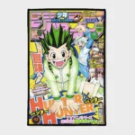 Bring the energy of *Hunter x Hunter* to your boys' room with this stylish HXH Jump cover rug. It’s a great gift for fans and adds a bold touch to your space.
