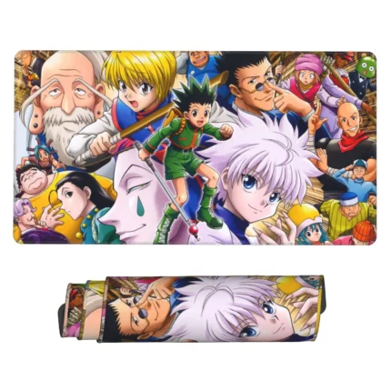 This Hunter x Hunter mouse pad is a stylish anime desk mat, perfect for otaku bedrooms, gaming setups, or collector spaces. A great gift for fans.
