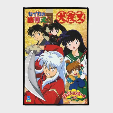 Step into the world of *Inuyasha* with this epic rug. Ideal for your bedroom or gaming room setup, it brings the iconic character’s vibe to your decor in a stylish way.