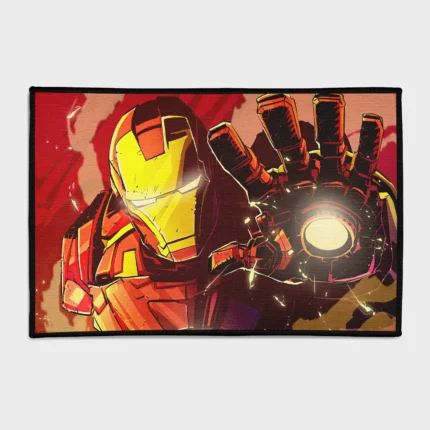 Add some Marvel power to your gaming room with this IM rug. Perfect for superhero fans, it brings the iconic *Iron Man* design into your space, adding an epic and cool vibe.