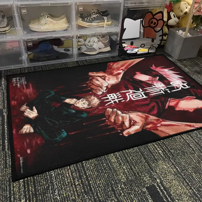 JJK Area Rug – Cool Floor Mat for Gaming Room or Boys Bedroom - Image 2