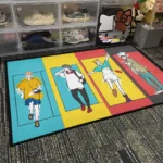 JJK Anime Character Rug – Unique Floor Mat for Boys Bedroom or Gaming Room Decor - Image 4