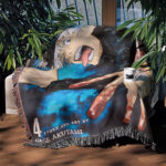 JJK Satoru Gojo Anime Woven Tapestry Throw Blanket – Popular Wall Art, Room & Home Decor, Perfect Gift - Image 3