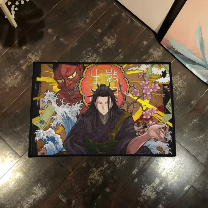 Suguru Geto Rug – Cool Floor Rug for Boys Room or Collector Gift - Image 2