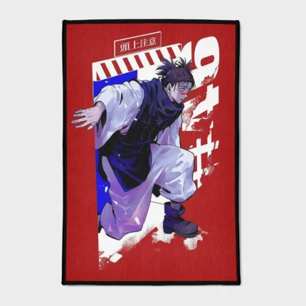 For fans of *Jujutsu Kaisen*, this Choso rug adds a cool touch to your boys' room. It’s perfect for adding some dark energy to your space or as a great gift for fans of the character.