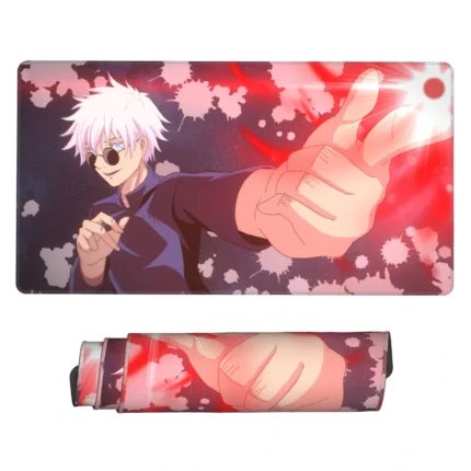 This Gojo mouse pad is a unique Jujutsu Kaisen desk mat, perfect for otaku spaces, anime collections, or gaming setups. A must-have for JJK lovers.